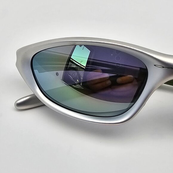 Oakley 04-289 XX FMJ 5.56 Frame Emerald Iridium Lens Sunglasses w/ Case RARE - Picture 13 of 15